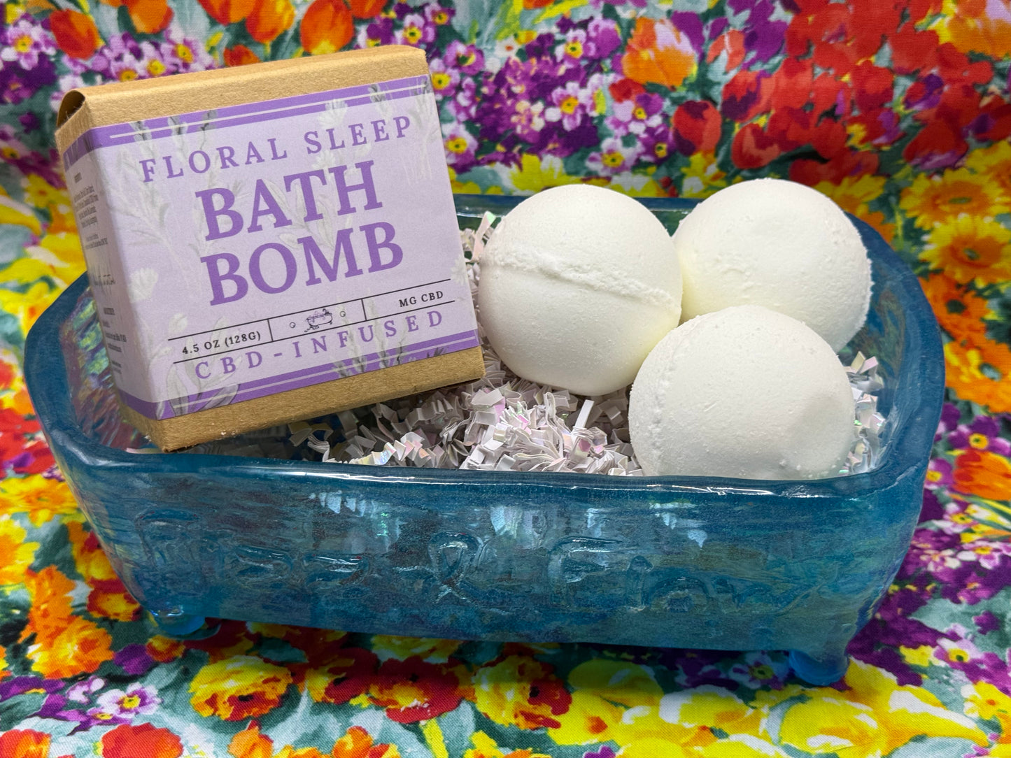 Floral Sleep - CBD Bath Bomb